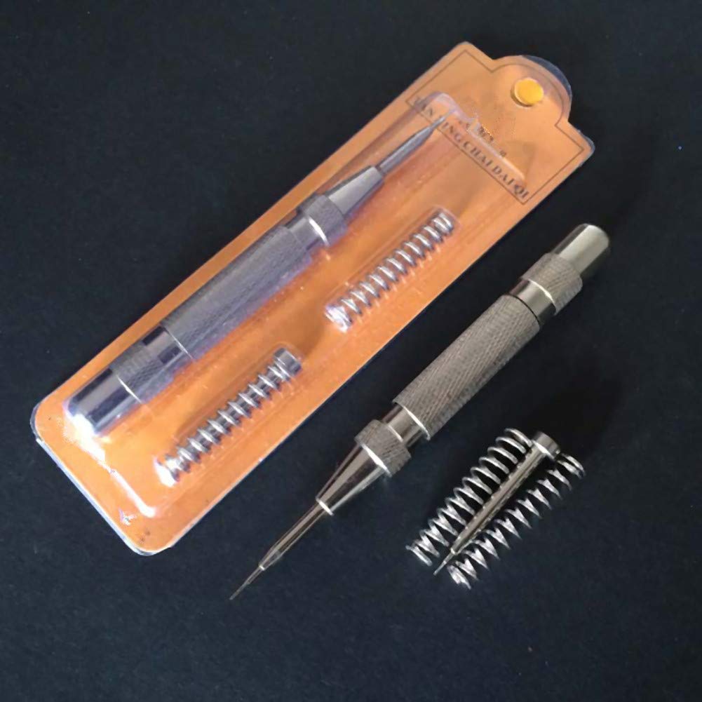 Rust Resistant Stainless Steel Spring Pressure Watch Band Tool Punch Bracelet Link Pin Remover Watch Link Pin Remover Punch Watchmaker Tool Watch