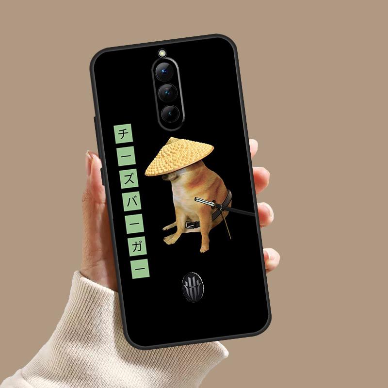 Funny Cheems Doge Case For ZTE Nubia Red Magic 10 10S 9S 8S 8 9 11 Pro Plus 6 7 6S 7S Pro 5G 6R 10 Air Cover