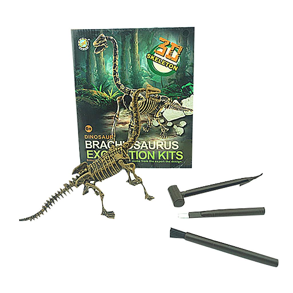 Dinosaur  Digging Game Kit Kids Dino Sandbox Activity Set