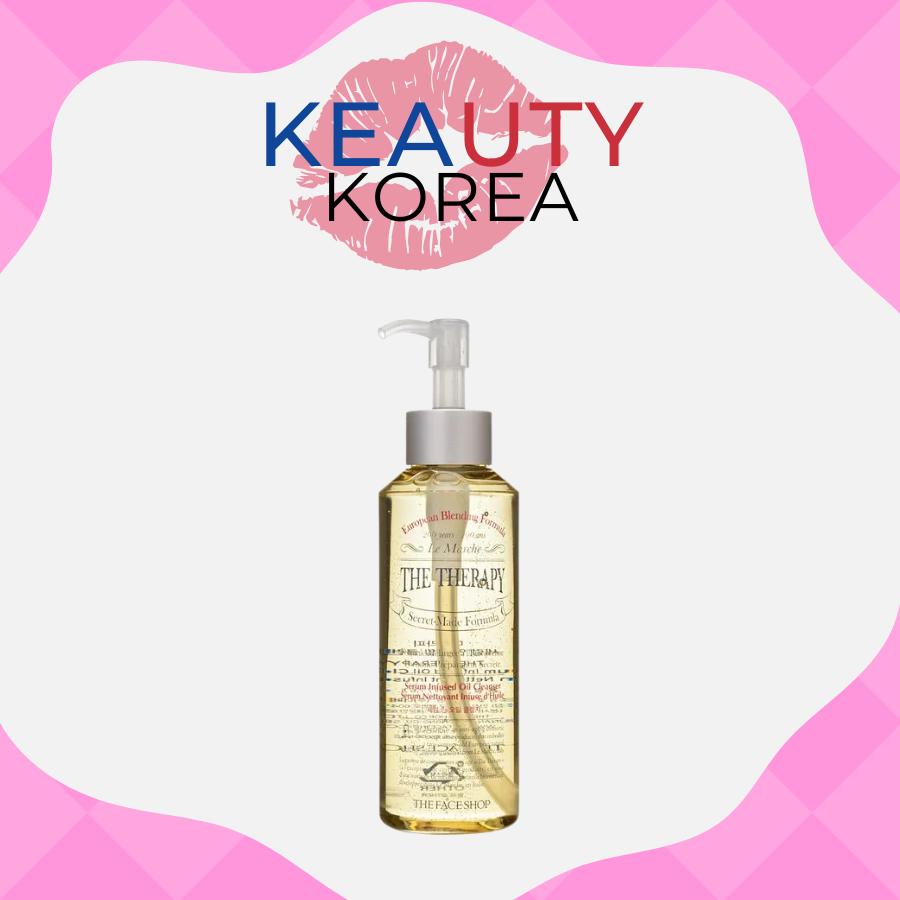 The Face Shop The Therapy Serum Infused Oil Cleanser 225mL