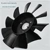 Transmission Cooling Fan 53822 584282001 Replacement Parts for Multiple Mowers Model 7Inch Plastic 10 Blade