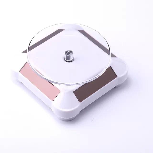 038 Dual-Use Solar Display Stand for Jewelry, Gems, and Glasses