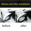 Rear View Side Glass Mirror Trim Frame Rain Shield Sun Visor Shade Eyebrow For Nissan Qashqai j11