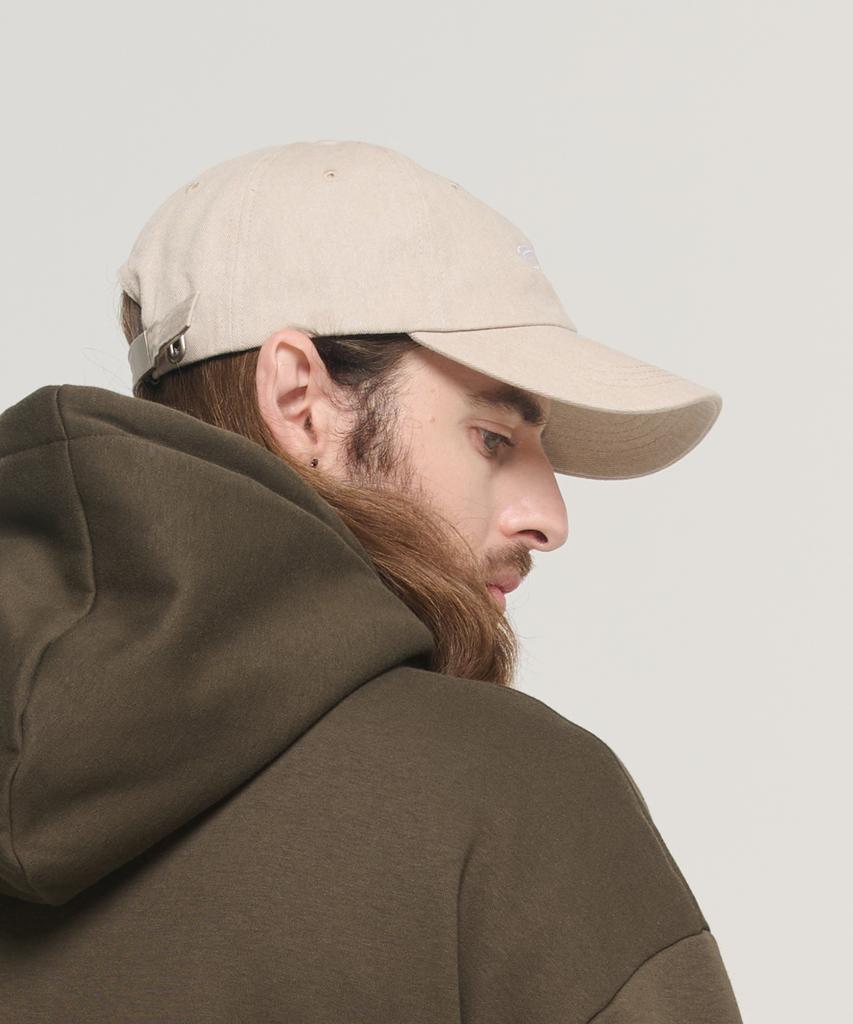 CARGOBROS Circle Logo Pigment Ball Cap (Beige)