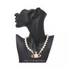 Vivienne WeStwood One Row Pearl Bath Relief Women S Choker Necklace 63010106 02r202