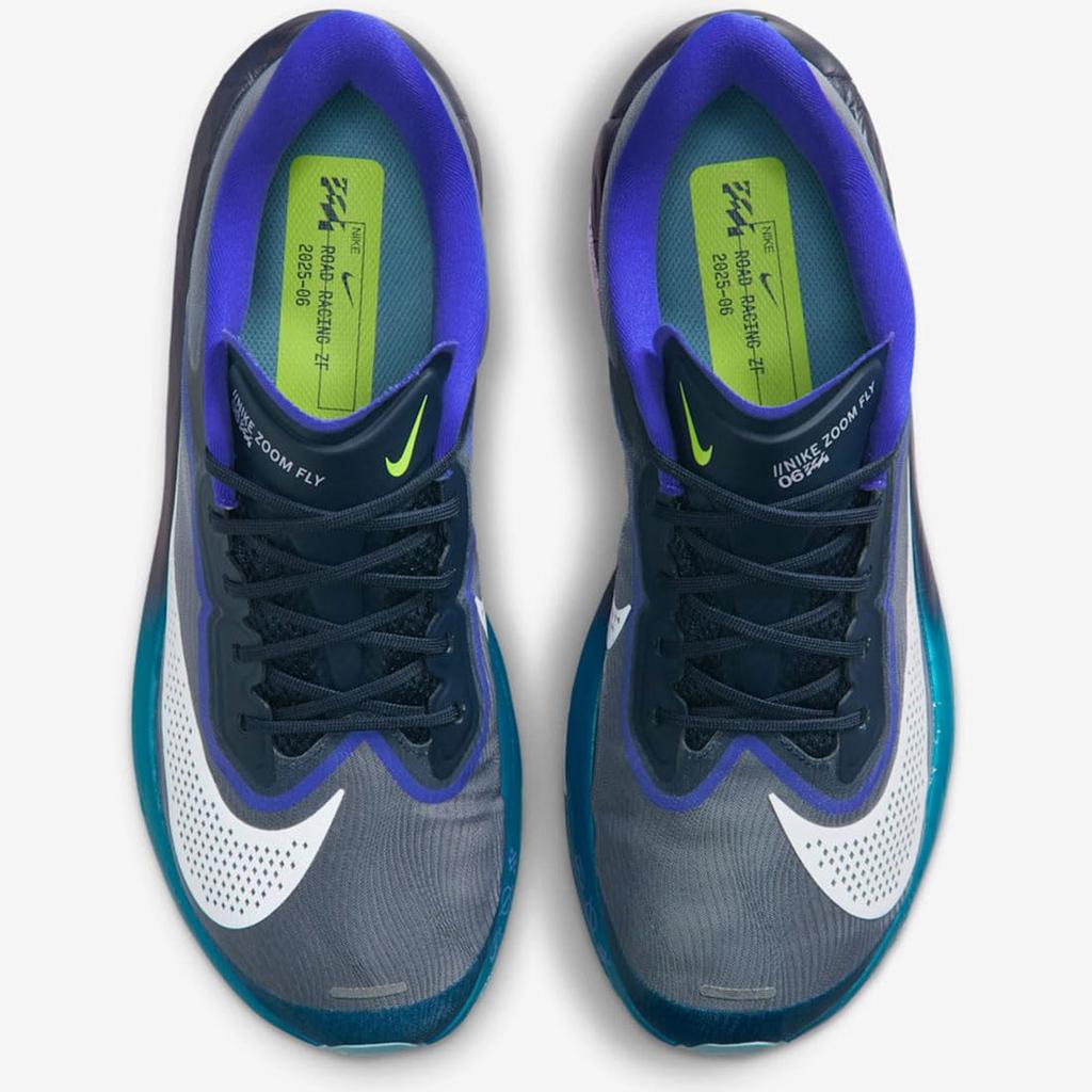 Nike Zoom Fly Size 6, Obsidian/Persian Violet/Volt/White, FN8454-403, 28.0cm
