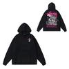 Mens Oversized Hooded Sweatshirt Winter Thick Cotton Streetwear Letter Print Unisex Couple Hoodie