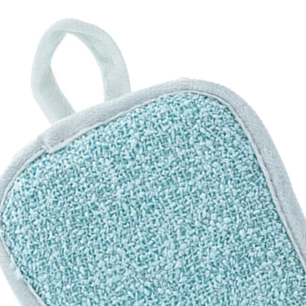 6 Paket Temizleme Süngeri Mutfak Kokusuz Yıkanabilir Mikrofiber Bulaşık Havlusu Bezleri