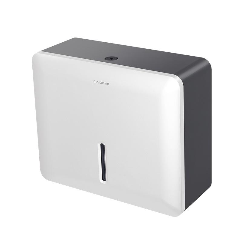 Non Punching and Hand Wiping Paper Box Wall Mounted Hotel Restroom Toilet Tissue Box Home Kitchen Toilet Paper Box