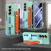 Samsung Z Fold7 Cross-Border Wristband Card Holder Case - Skin-Feel PC Shell with Integrated Film for Z Fold6