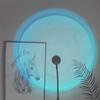 USB Powered Atmosphere Night Light Photography Background Lights Rainbow Projector Lamp Sunset Lamp