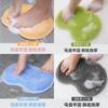 Silicone Foot Scrubber Massager Bath Mat With Nonslip Suction For Home Use