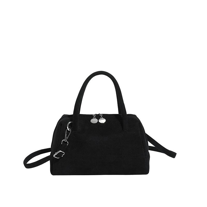 Bolsa Feminina Portátil, Bolsa de Boliche de Nicho, Grande Capacidade, Bolsa Boston Feminina Moderna e Simples