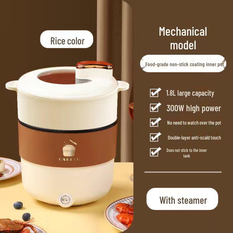 Panela Elétrica Mini Versátil para Dormitórios e Escritórios (2-3 pessoas)