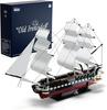 Nifeliz Constitution Building Blocks, Collectible Navy Ship Toy for Adults, Birthday Gift for Sailing Enthusiasts, Great for Home or Office Decor (160