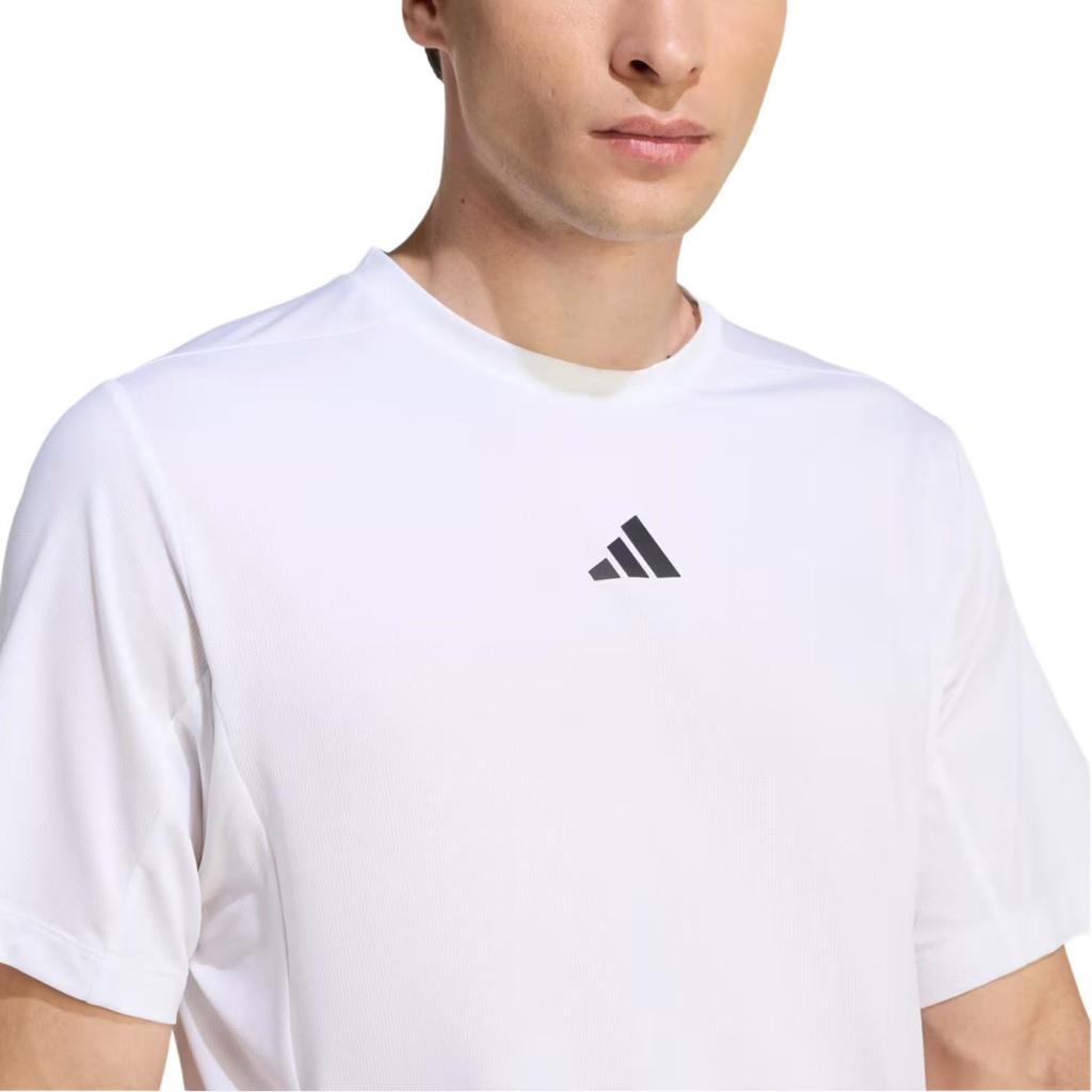 Adidas D4T Essentials Solid Color Crew Neck Short Sleeve T-Shirt Men Tops KE9934