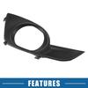 ABSOPRO Car Front Left Fog Light Grille Part Number Compatible with Nissan Altima Sedan and SDAP ABS Black Cover, 622573TA0B, S, SL, SV, SR,