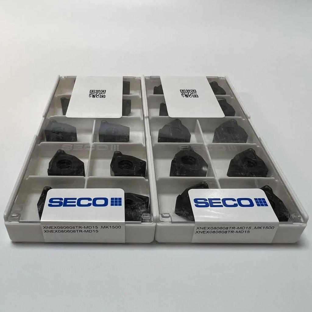 Seco / XNEX080608TR-MD15, MK1500 /Original Genuine CNC Alloy Blade 10 PCS