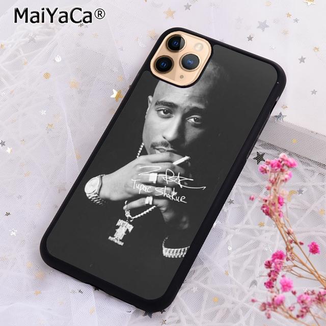 

MaiYaCa 2Pac Tupac Shakur signed Rap Rapper Phone Case Cover For iPhone 17 Air 16 15 plus 11 12 13 14 pro max iPhone 11pro max