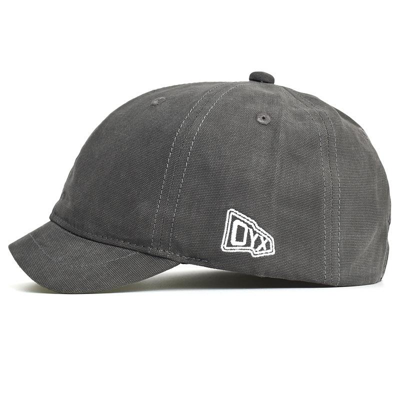 Yiran Bag Men's Japanese-Style Retro Short-Brim Newsboy Cap, Small Brim, Versatile Trendy Street Soft-Top Baseball Hat Cm