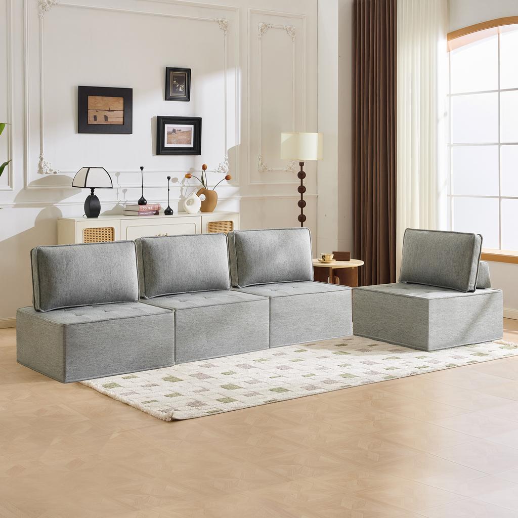 Single sofa, small seating set, living room armchair, bean bag, sofa for bedroom, guest room or children's room
