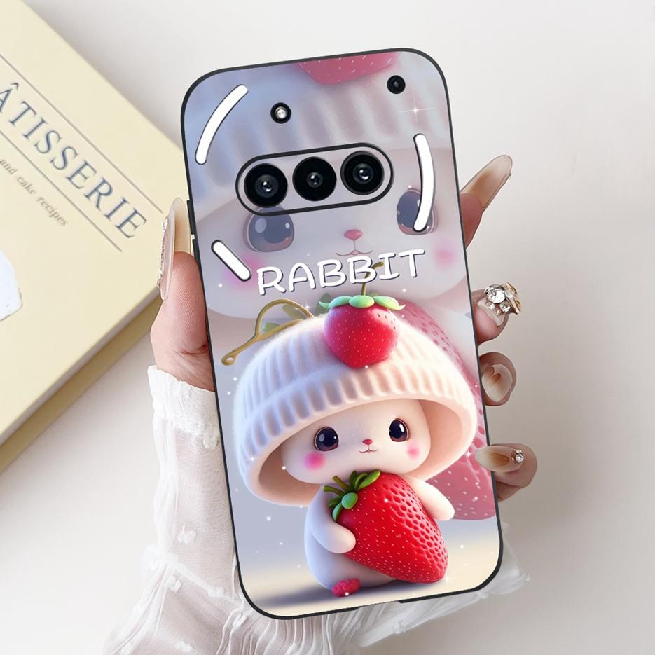 Per Custodia Nothing Phone 3A A059 Copertura Lussuosa Verniciata Candy Custodia Morbida in Silicone Per Nothing Phone 3A Pro A059P Phone3A Custodie