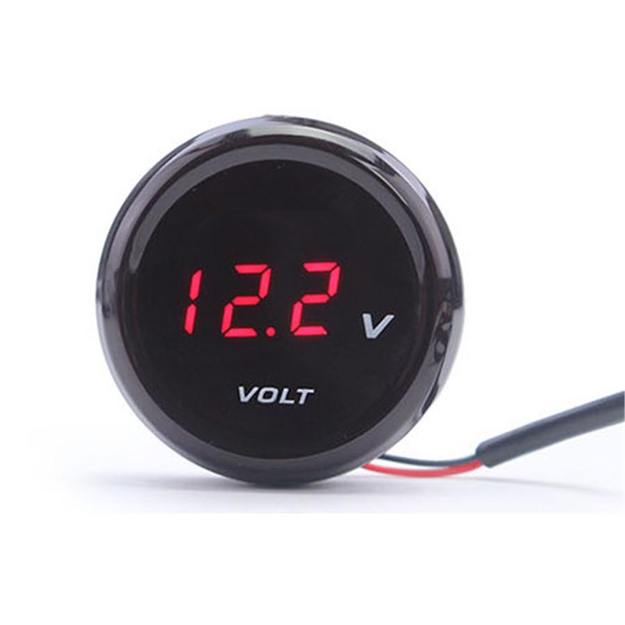 Universal High Quality Motorcycle Mini Red LED Digital Voltmeter Voltage Meter Instruments Guage For Yamaha MT09 MT 09 MT-09 MT07 MT 07