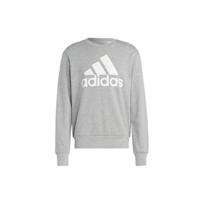 Essentials French Terry Big Logo Sweatshirt 'Medium Grey Heather' Men's IC9326