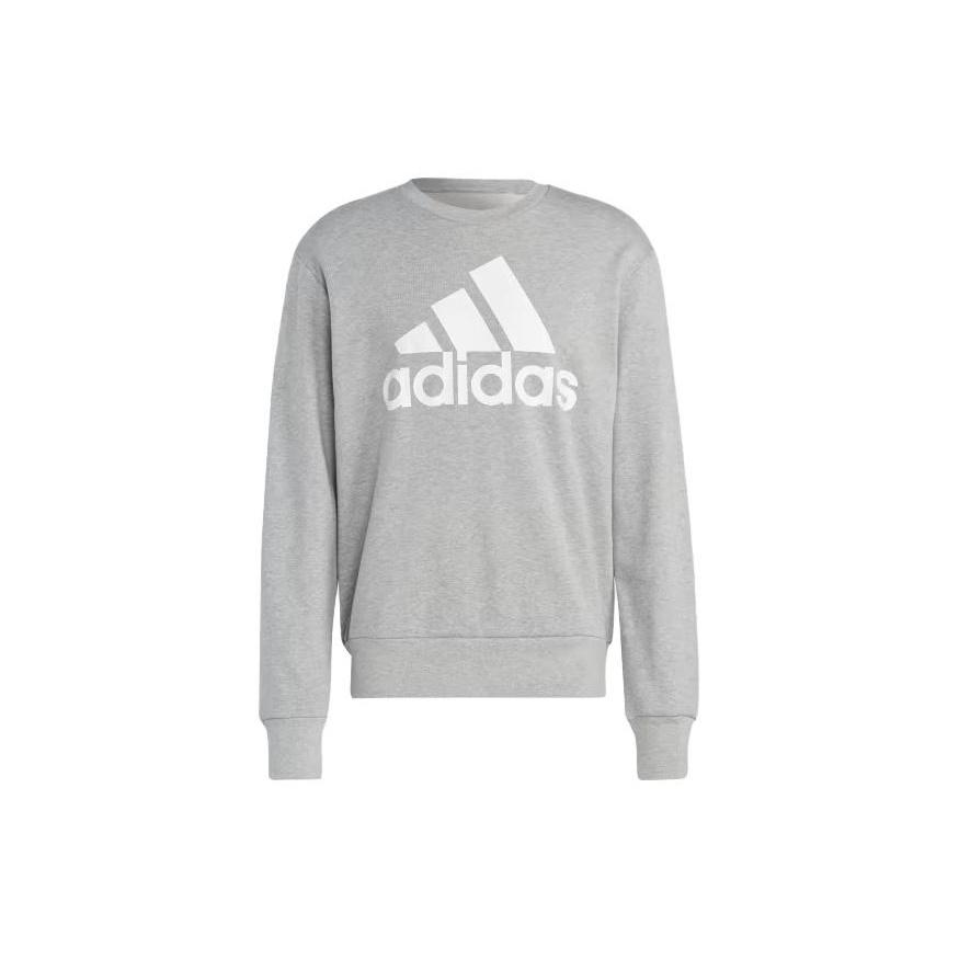 adidas Essentials French Terry Big Logo Sweatshirt Medium Grey Heather Men s IC9326 M