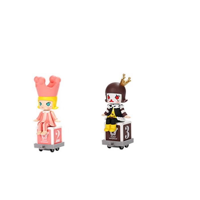 POP MART Molly Happy Train Big Party Collection Mystery Boxes, Single Mystery Box