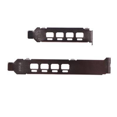 Low/High Profile Bracket Adapter 4Dp Baffle Port For Amd Firepro W4100 Half Height Full-Height Graphic Video Card