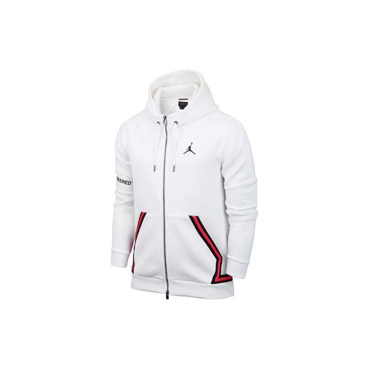 Jordan Flight Jackets Men s White Hooded Moderate Other CK1343-100 S