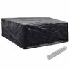 VidaXL Garden Furniture Cover 10 Eyelets 260x260x90 Cm