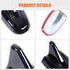 Glossy Black Antenna Cover Shark Fin For Maserati Ghibli/Quattroporte 2017-