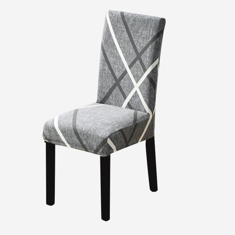 Dining Chair Cover Elastic Seat Slipcover Stretch Chair Covers For Wedding El Banquet Dining Room Office Anti-Dirty Removable