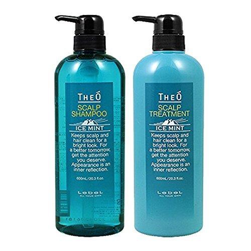 

Lebel Geo Scalp Shampoo Ice Mint 600mL + Treatment 600mL Set Moisturizing