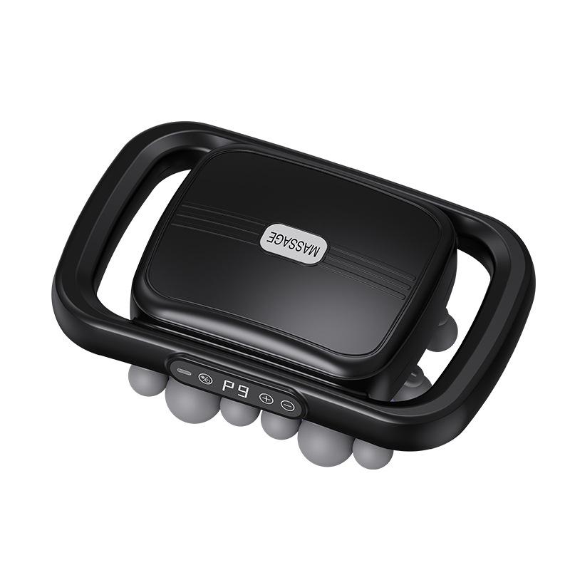 

New LED Display 18-Heads Massages Fascia Gun Mute High Intensity Percussion 2000 Mah Massage Device for Back Neck Muscle Relieve