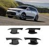 Carbon Fiber Exterior Door Handle Bowl Cover Trim For KIA Niro   2024