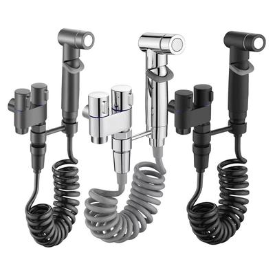 Bidé Duschmunstycke Handhållet Bidé Toalett Vinkelventil