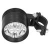 60W 6LED Spot Light 6000K 4000LM Bright Spotlights 3 Lighting Modes IP67 Waterproof for Motorcycle