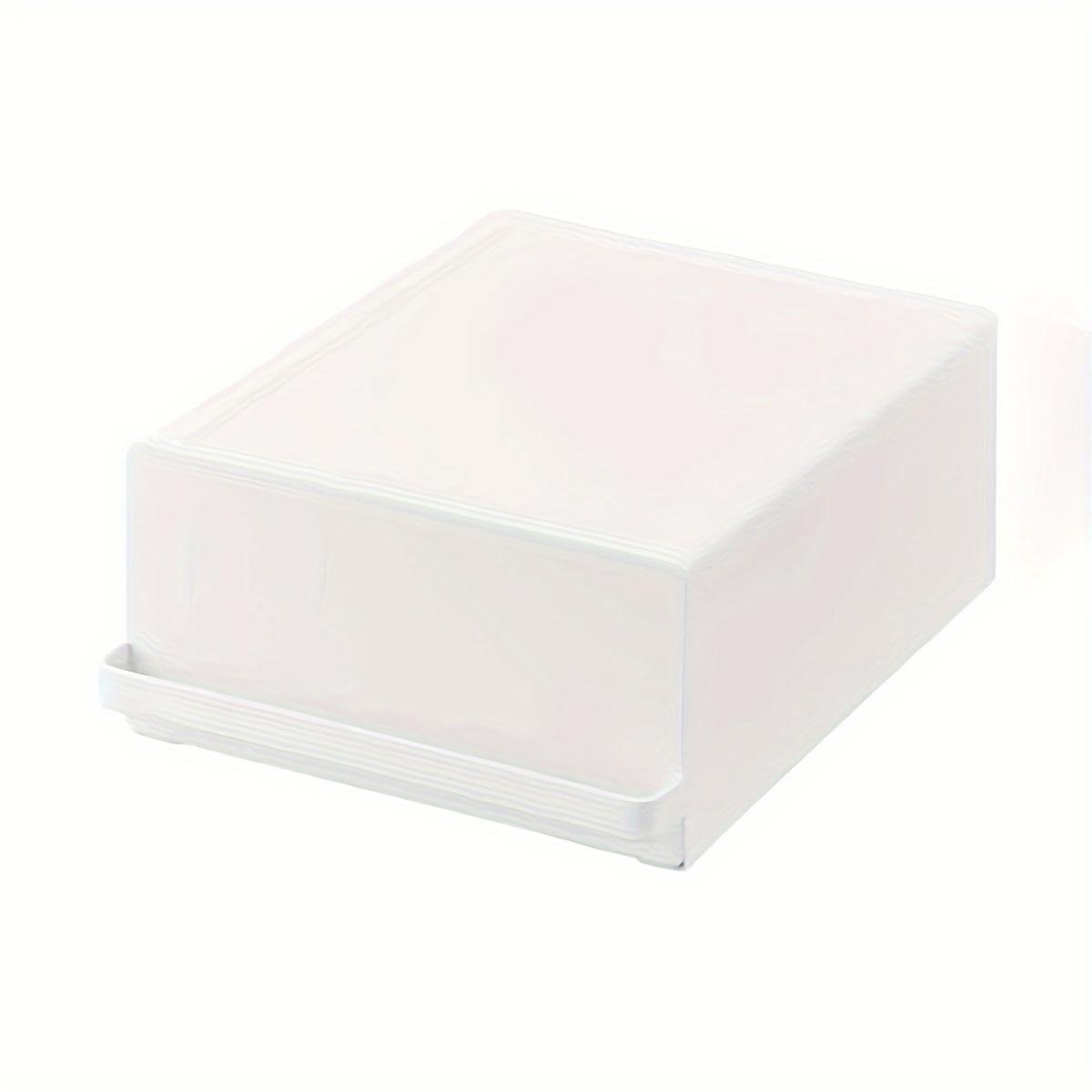 

1pc-Kitchen Countertop Metal Storage Box with Drawer, Divider Tray Organizer for Coffee Machine, Water Dispenser Stand белый