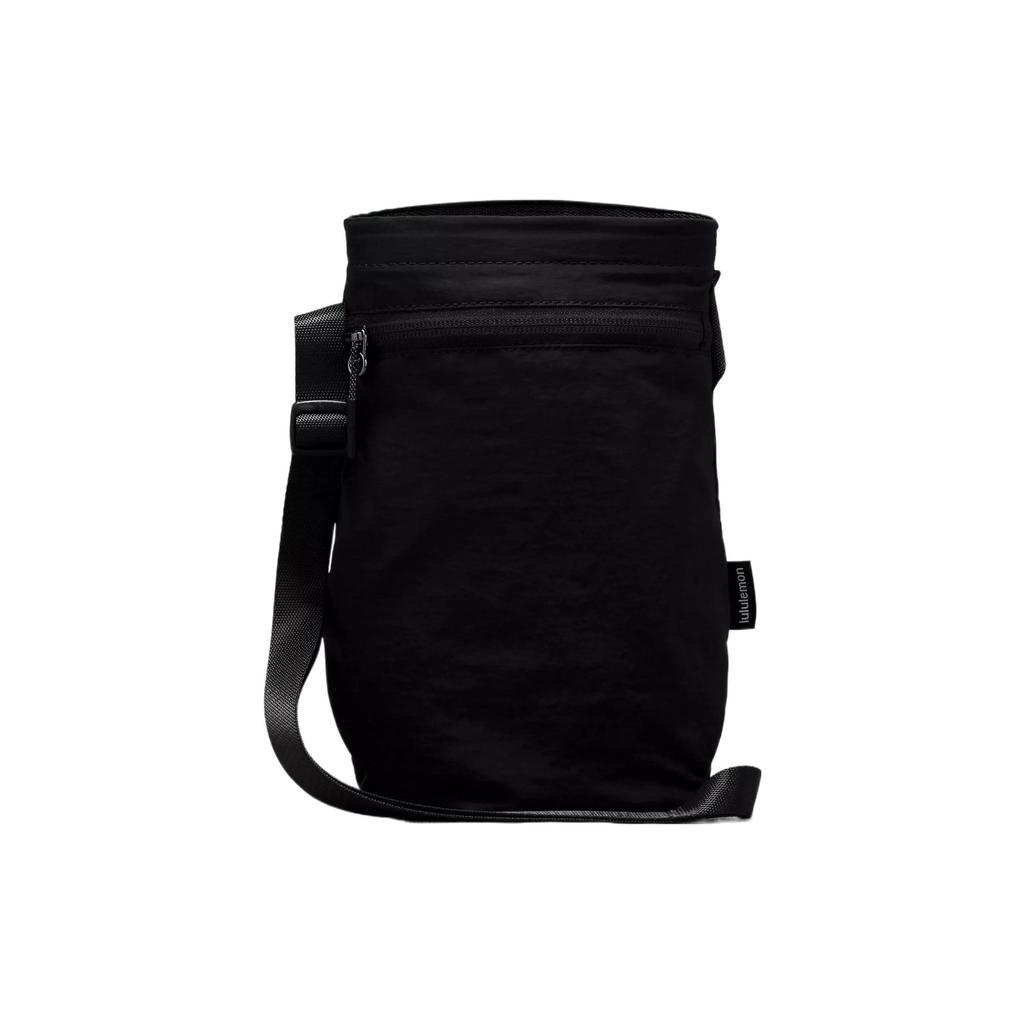 Lululemon Nylon Shoulder Bag, Crossbody Bag Regular Unisex Black LU9ALPS-0001