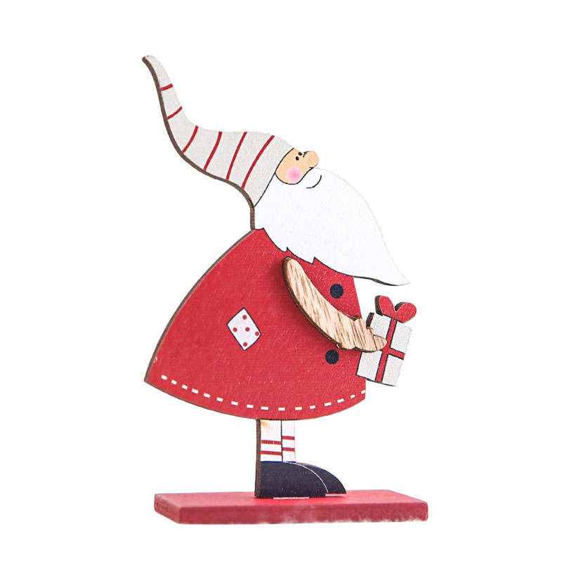 

Креативное Деревянное DIY Рождественское Украшение Дед Мороз Настольное Крафтовое Украшение Рождество Новый Год Вечеринка Свадьба Принадлежности для Домашнего Декора One Size