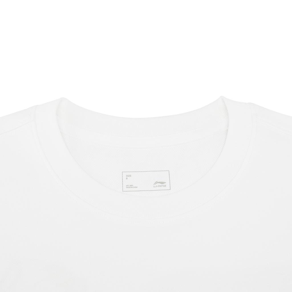 Li-Ning Round Neck Pattern Letter Couple T-Shirt Unisex Tops ATSW295-1