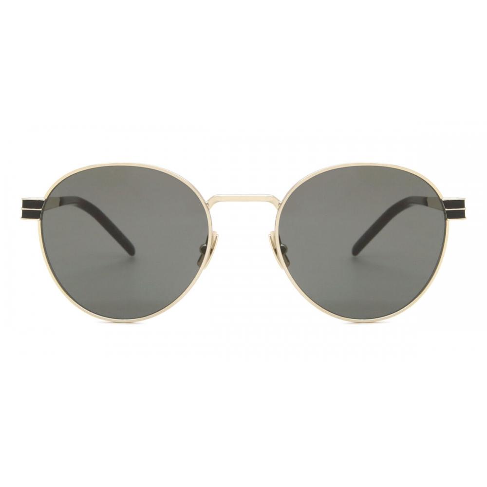 

Saint Laurent Sl M62 003 Unisex Sunglasses Gold/52-19-145