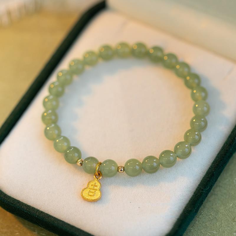 New Jade Gourd Bracelet for Women - Unique Gift for Friends and Girlfriends