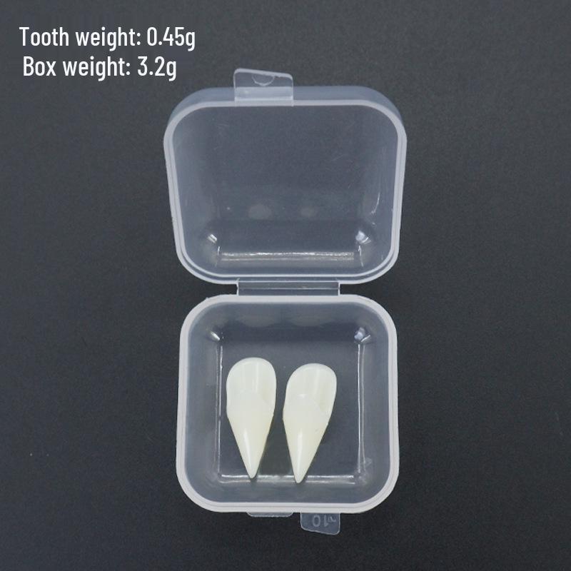 Vampire Fangs Resin Cosplay Teeth for Halloween and Fairy Role-Playing Makeup