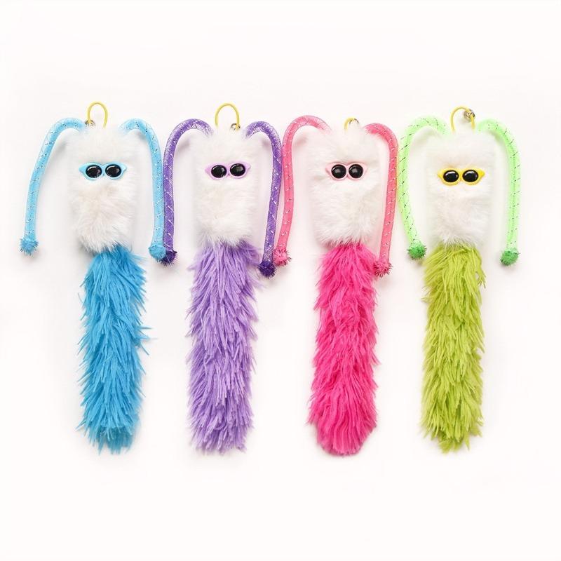 Cat Toys Funny Catnip Plush Doll Interactive Pet Toys Teeth Grinding Catnip Toy Kitten Chewing Sound Bite-resistant Pet Toy