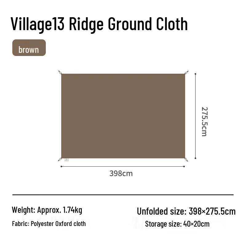 Naturehike Ridge 13 2-Room 1-Hall Automatic Camping Tent