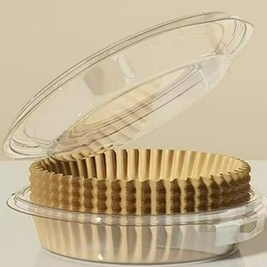High-Temp Oil-Absorbing Air Fryer Paper Trays - Kitchen & Baking Use